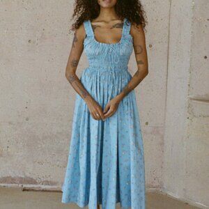 Doen Emmaretta Dress - Sky Bouton de Rose, Small. No stains/odors!